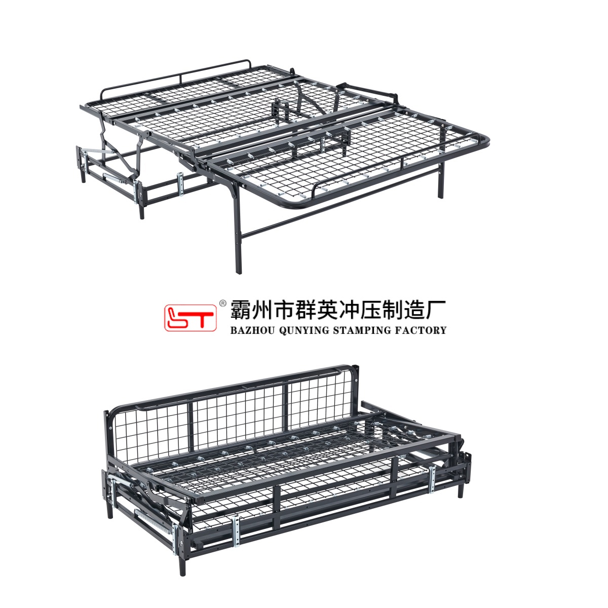 白山市折叠沙发床架沙发床铁架 - 排名